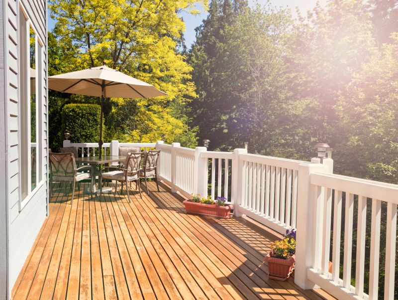 Outdoor Deck with Seating